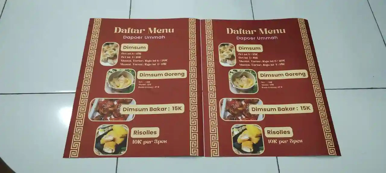 Portfolio Menu Makanan